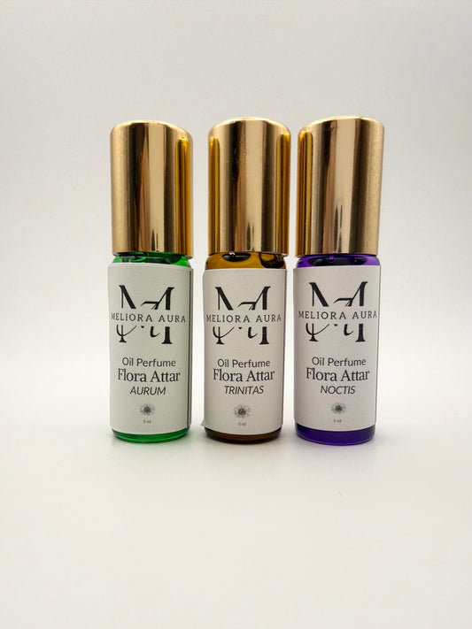 Flora Attar — Botanical Perfume Oil Collection